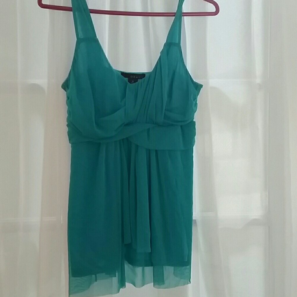 NWOT Strappy Blousy Tank